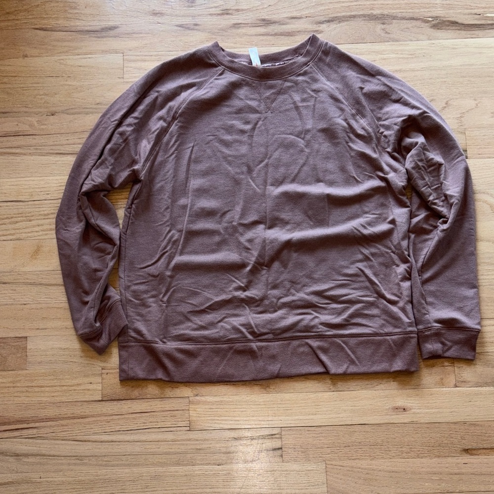 Joyspun women’s Brown crewneck Sweater